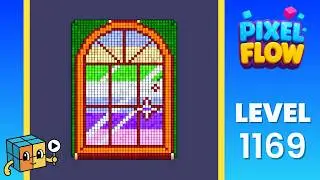 Pixel Flow Level 1169 (Very Hard) Walkthrough Solution