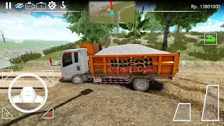 ES Truck Simulator ID - Truk Pasir Dump - Android Gameplay