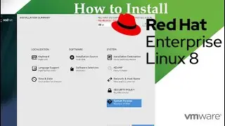 How to install rhel 8 on VMware workstation 15 Pro version 15.5 || Rhel 8 Installing  || 2020