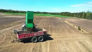 Kivi-Pekka stone picker makes hard work easy!