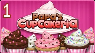 Papa's Cupcakeria - Day 1