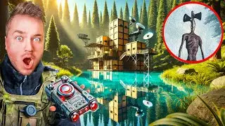 We Spent 100 Hours catching Real Life SIREN HEAD! The Movie (Box Fort Spy Base)