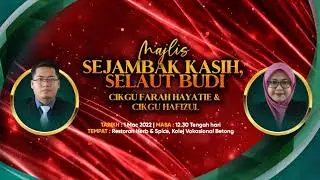 Montaj Majlis Perpisahan Cg Pijo & Cg Farah | ISK KV Betong