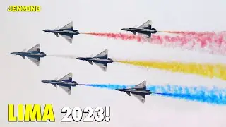 AMAZING Aerial Airshow at LIMA 2023 LANGKAWI! 🇲🇾