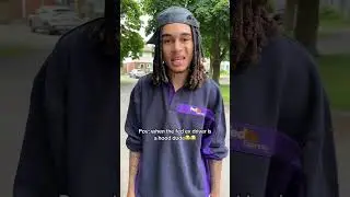 When the fed ex driver is a hood dude