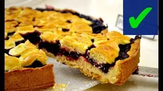 ✔ Ягодный пирог из песочного теста. Рецепт - ПРОЩЕ НЕКУДА!