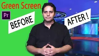 How To Edit Green Screen Footage on Adobe Premiere Pro CC ?