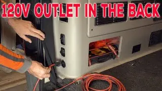 Adding new outlet in the back | Winnebago Revel