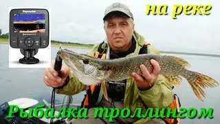 Рыбалка троллингом на Северной Двине.