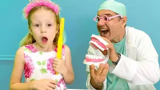 Nastya perdeu o dente e recebeu presentes da fada dosdentes