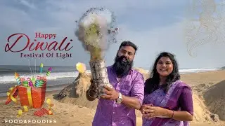 Diwali celebration 🎉 | Diwali Alapuraigal |Food&foodies #diwalispecial #festival #foodlover #beach