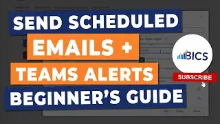 Automate Scheduled Email & Teams Reminders with Power Automate | No-Code Tutorial