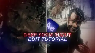 Smooth Deep Zoom In/Out Style Edit Tutorial - After Effects┃Zireael