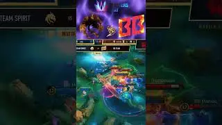 BB забирают лорда но теряют 4 игроков vs Team Spirit #mobilelegends #mifilielgaming #mlbb #mlgaming