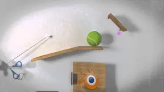 Rube Goldblender - A Rube Goldberg animated machine in 3D