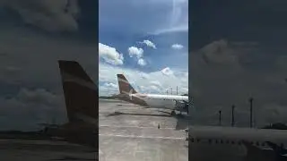 Time Lapse Cloud on Airport and Plane 4K (No Copyright)  