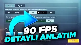 PUBG 90 FPS EN DETAYLI ANLATIM | HERKES 90 FPS OYNAYABİLECEK | Pubg mobile 90 fps yapma