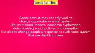 what is Social Action? #solutionforyourexam