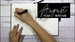 Plan With Me | August 2018 Bullet Journal Set up | Week 33 |