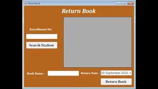 Library Management System Project in C# Part 8  Free Source Code Winforms using stored procedure