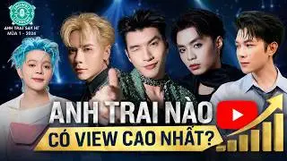 Who is the older brother with the highest total views in the 