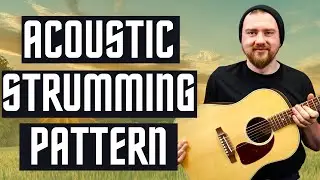 Acoustic Rock / Country Strumming Pattern | Guitar Strumming Lesson