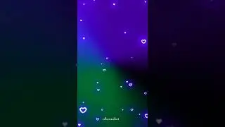 Template Video Background Full Screen | Hearts❤💞 Effect | Kinemaster Template Black Screen Status