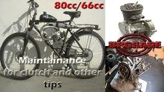 80cc/66cc Motorised bike Maintenance (Clutch)