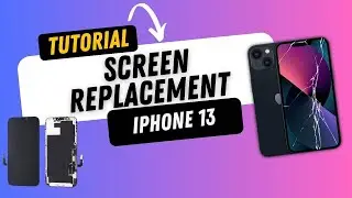 Screen replacement iPhone 13 - Repair tutorial