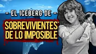 🧊 EL ICEBERG DE PERSONAS QUE SOBREVIVIERON A LO IMPOSIBLE