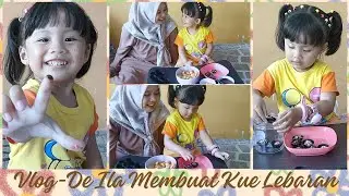 Membuat Kue Lebaran Simpel Bersama Anak|Kue Lebaran dengan 4 bahan Mudah Banget No Oven