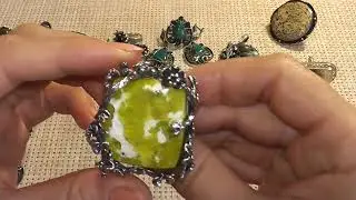 DESIGNER JEWELRY IN SILVER WITH NATURAL STONES