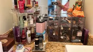 Organizing my makeup #homeedit #makeup organizers #amazon #amazonfinds