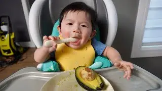 Lần Đầu Ăn Dặm Của Em Bé Rồng 5 Tháng Tuổi