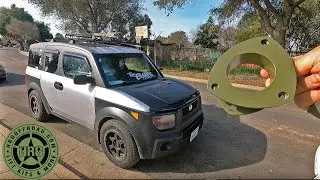 HOW TO: HRG Lift Kit on Honda Element !