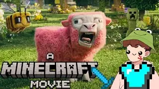 Reacting To The MIND-BLOWING Minecraft Movie Trailer!