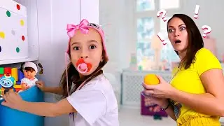 Аринка стала малышкой