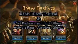 Legacy Of Discord - Brewfest Rank 1 || Activate Rage and More