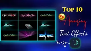 Top 10+💥😲 Alight Motion Rays Text Effects || Alight Motion Text Animation Effects || XML File