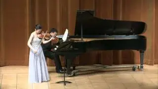 Francesca Bass and HyunSoo Kim - Bach Sonata No. 3 in E Major