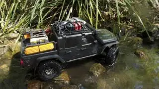 RC Rock Crawlers! TRX-4, Axial SCX10, Vanquish VS-410 Off Road Creek Bed