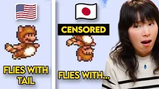 DISTURBING Japanese Things Nintendo CUT From Mario