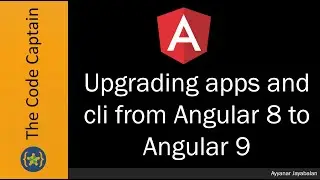 Upgrade existing angular application and angular cli to angular 9