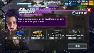 CSR Racing 2 | Bentley Continental GT Convertible Showdown Event  | Maxed Times Shift Pattern/Tune