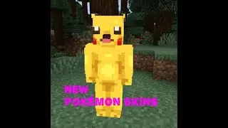 Enjoy New Pokemon Minecraft Skins!