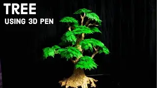 |3D Pen| Making a realistic tree using 3D pen