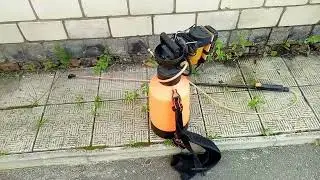 Переделка ручного опрыскивателя. 2 варианта, электрический и ....