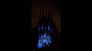 mapping a la Sagrada Familia