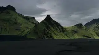 Dark weather and mountains - Copyright Free Videos