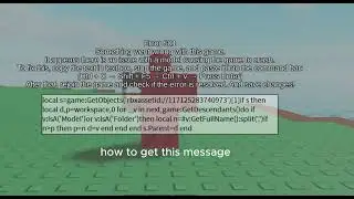 How to get 501 Error in RBLX STUDIO(DONT TRY IT)